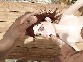 Salope insatiable et ses rêves sales de huyah de colline d'éléphant